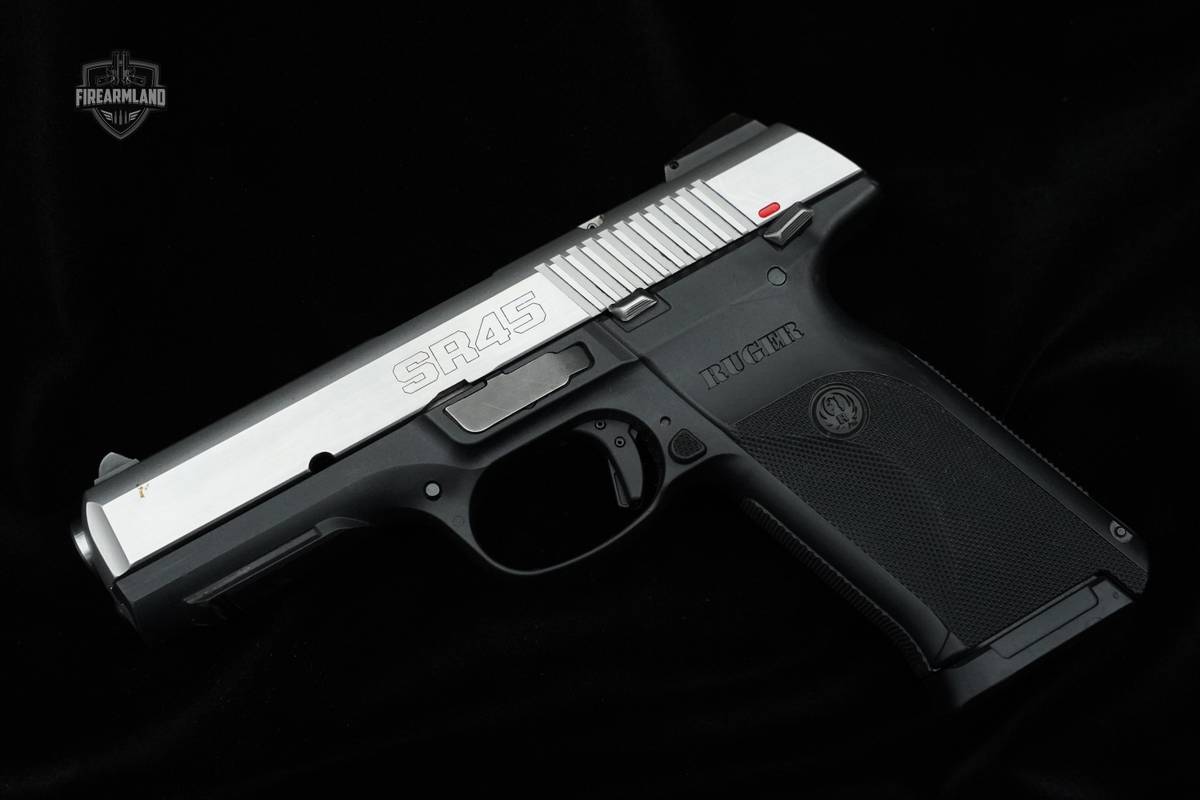 Ruger SR45 Pistol 45 ACP 10-Rd 45acp Ruger SR 45 Pistol Stainless Semi-Auto