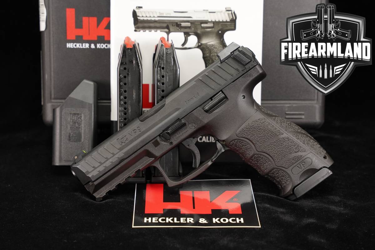 Heckler & Koch VP9 9mm 4.09" H&K VP 9 +3 MAGS & ORIG CASE