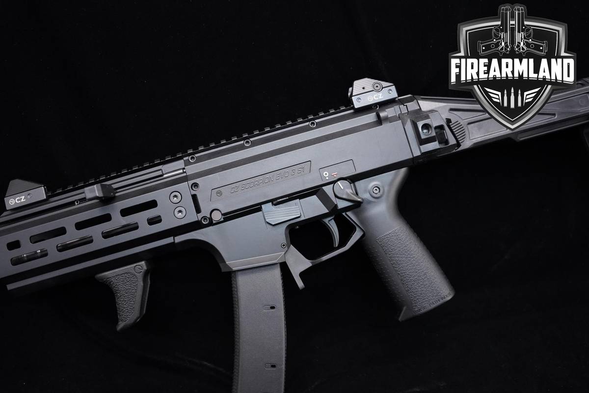 CZ Scorpion EVO 3 S1 9mm 7 3/4" CZ-Scorpion-EVO-3-S1+3 MAGS
