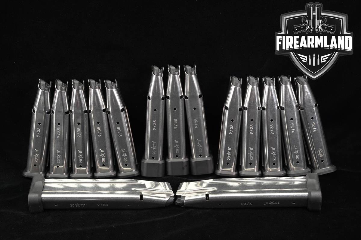 FIFTEEN (15) Staccato 2011 MAGAZINES Doublestack 1911 9mm STI