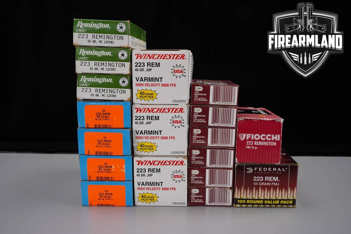 560 RDS! 223 Rem Ammo 223 Remington