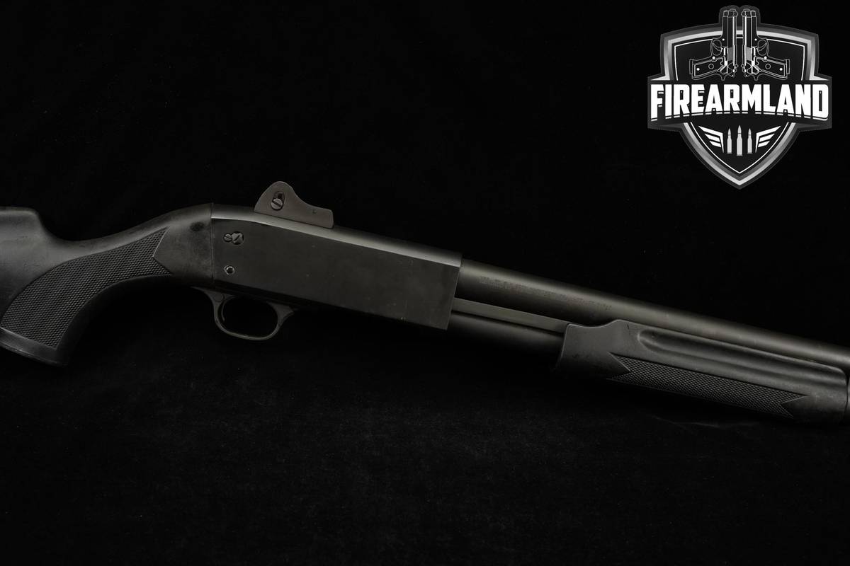 Stevens Model 350 Security 12-Gauge 18" Blued & Synthetic
