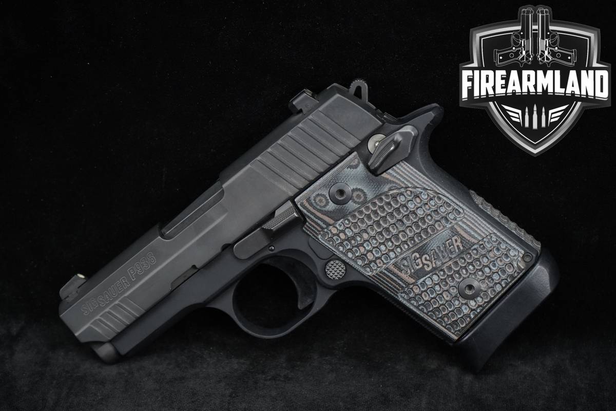 Sig Sauer P938 Extreme 9mm 3" P-938 Micro-1911+2 MAGS, OG CASE & HOLSTER