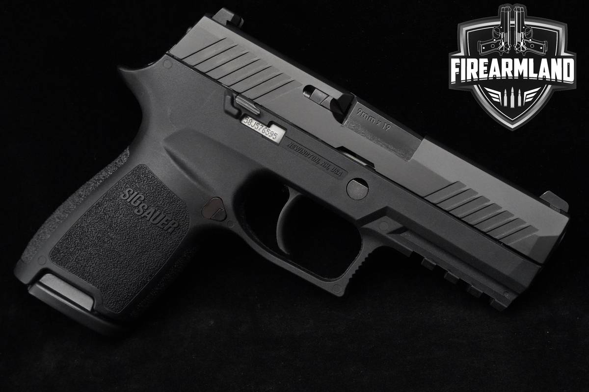 Sig Sauer P320 Compact 9mm Sig-Sauer P320 P-320 4 MAGS, ORIG CASE & HOLSTER