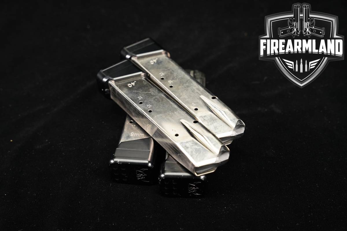 FOUR (4) CZ 75 SP01 Shadow 2 22-Round Magazines 9mm .40 S&W SP-01 Mags