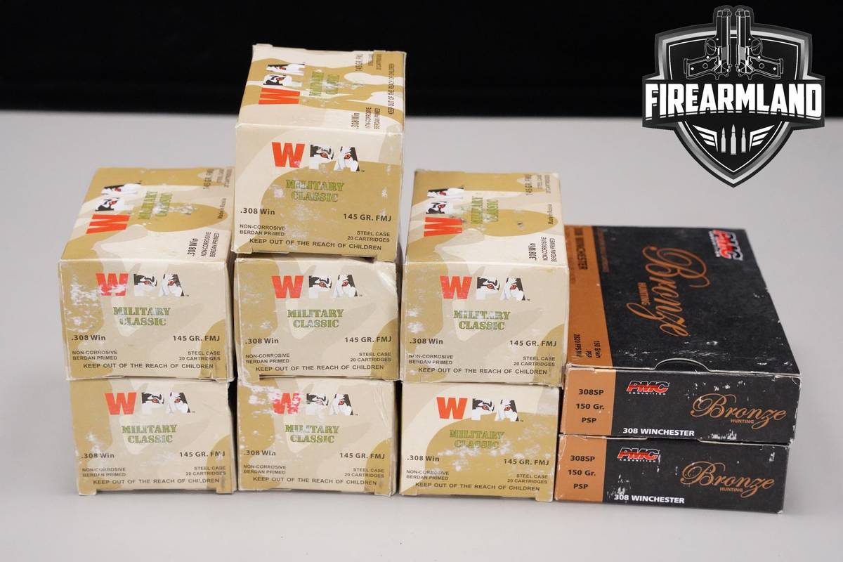 308 Win Ammunition 308-Win Ammo 180 ROUNDS