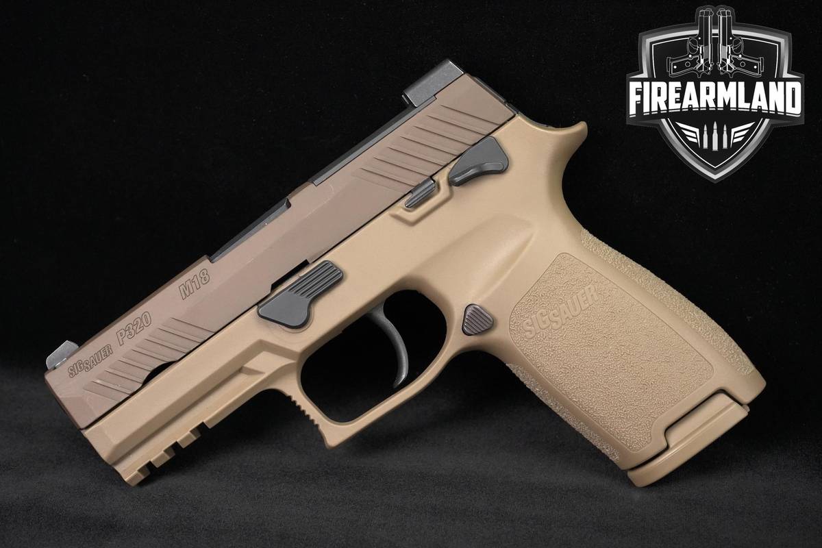 Sig Sauer P320 M18 9mm 3.9" Coyote P 320 M 18 Compact Defense Pistol