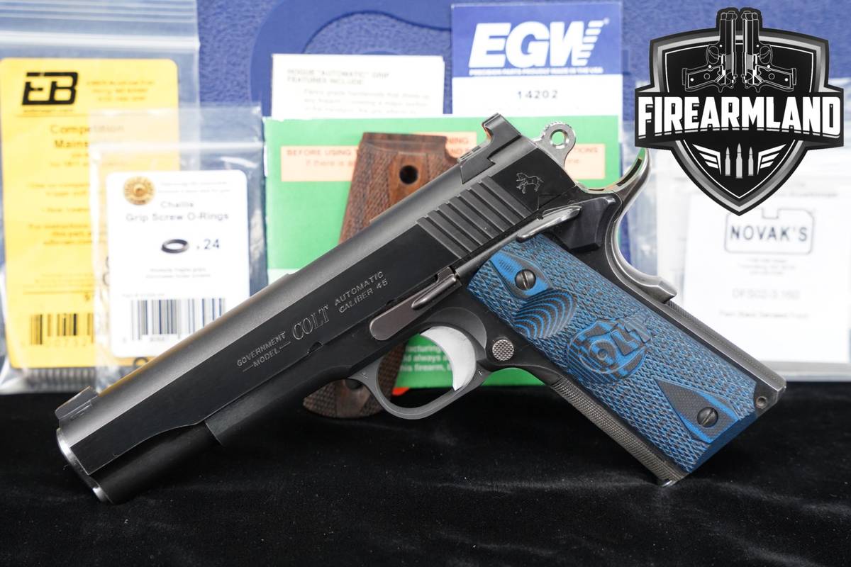 Colt Government Model Competition Series 70 1911 5" Blued + ORIG CASE