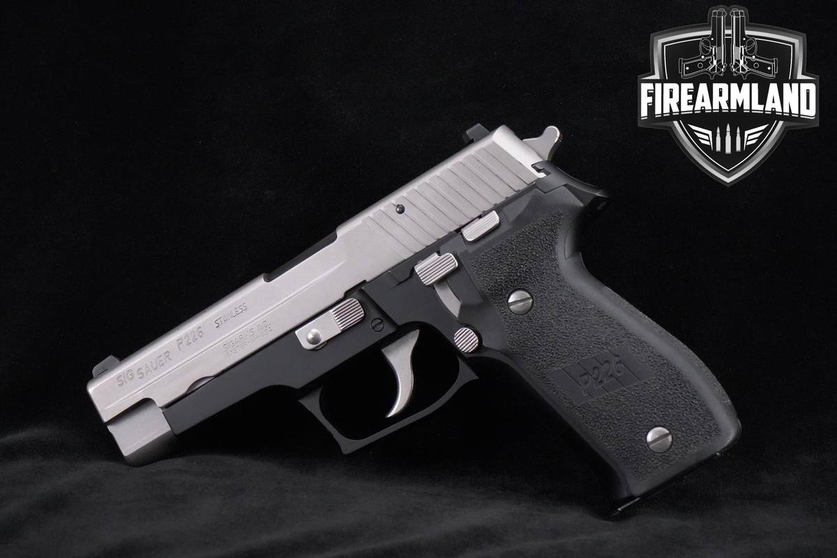 Sig Sauer P226 Stainless 40 S&W 4.4" Two-Tone Sig-Sauer P226 SIG P226 DA/SA