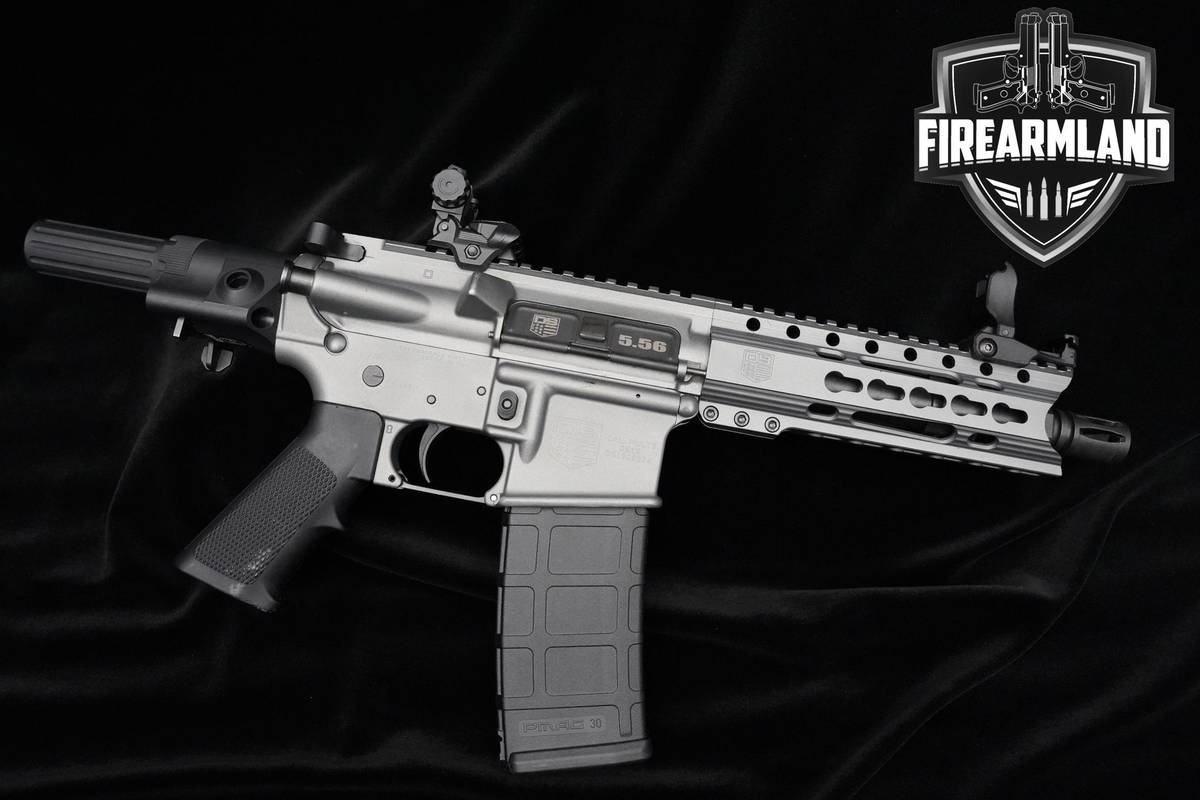 Diamondback DB-15 Pistol 5.56 NATO 7" Cerakote AR-15 AR Pistol THREADED