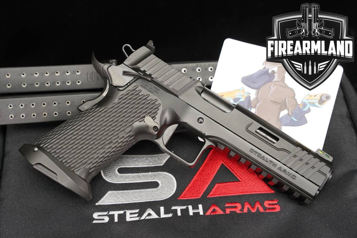 Stealth Arms Platypus 17 9mm Optics-Ready 1911 2011 PORT +4 MAGS, ORIG CASE