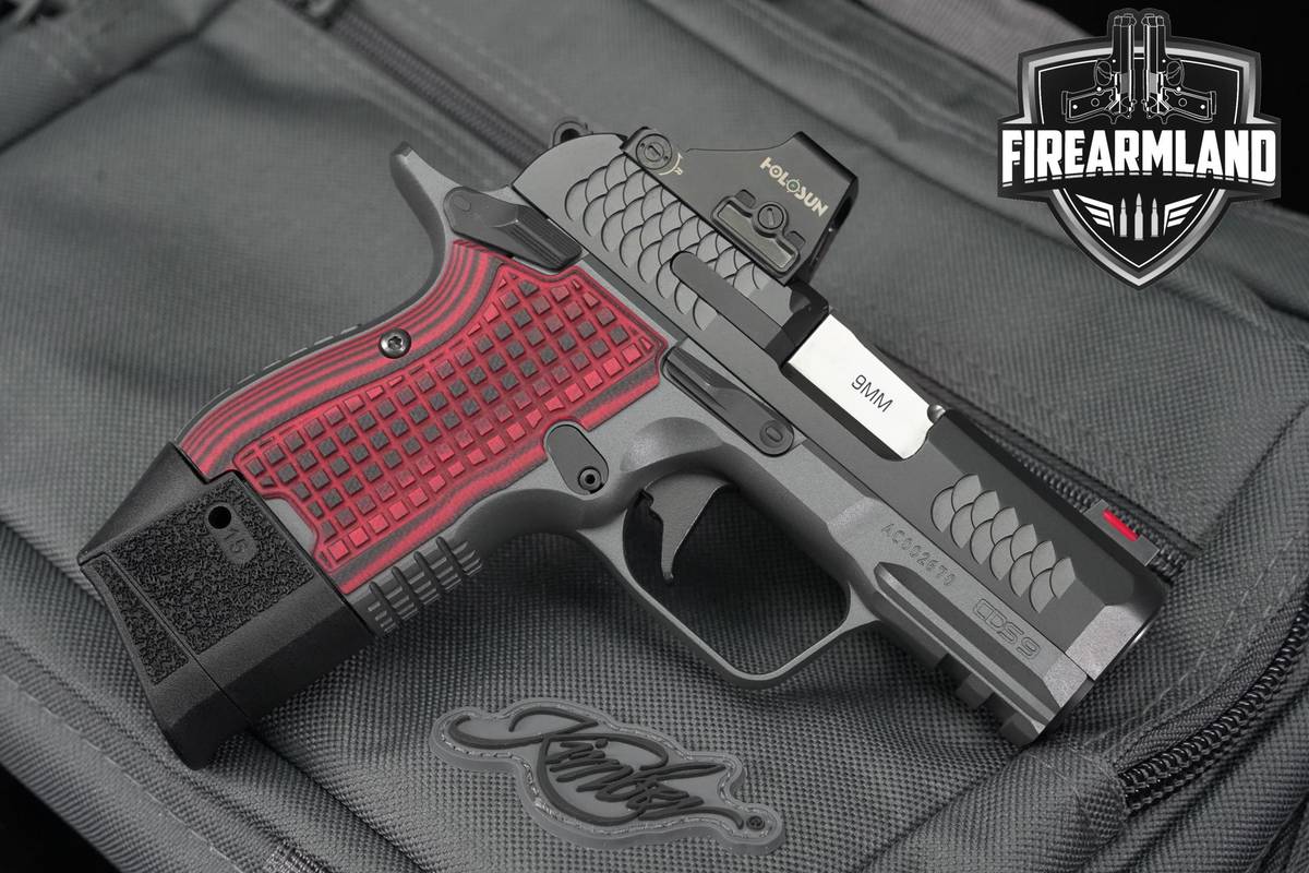 Kimber CDS9 Optics-Ready Railed 9mm 3.18" 1911 +HOLOSUN HE507K & ORIG BOX