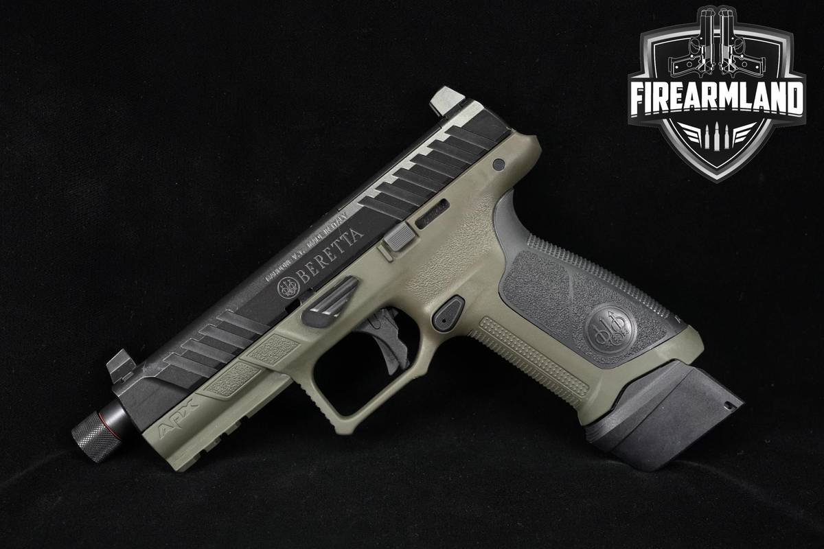 Beretta APX A1 Full Size Tactical 9mm 4.8"+3 MAGS & ORIG CASE