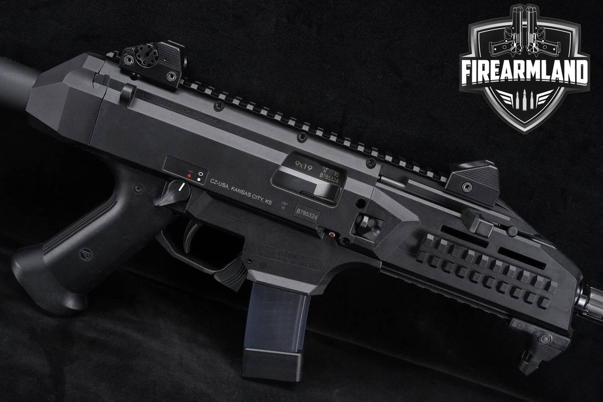 PDW! CZECH! CZ Scorpion EVO 3 S1 9mm 7.72 +2 MAGS