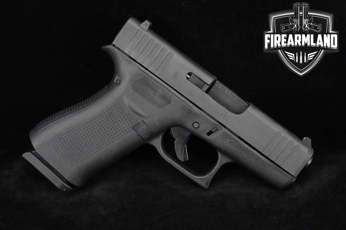 Glock 43X Slimline 9mm Glock-43X G43X +2 MAGS & ORIG CASE