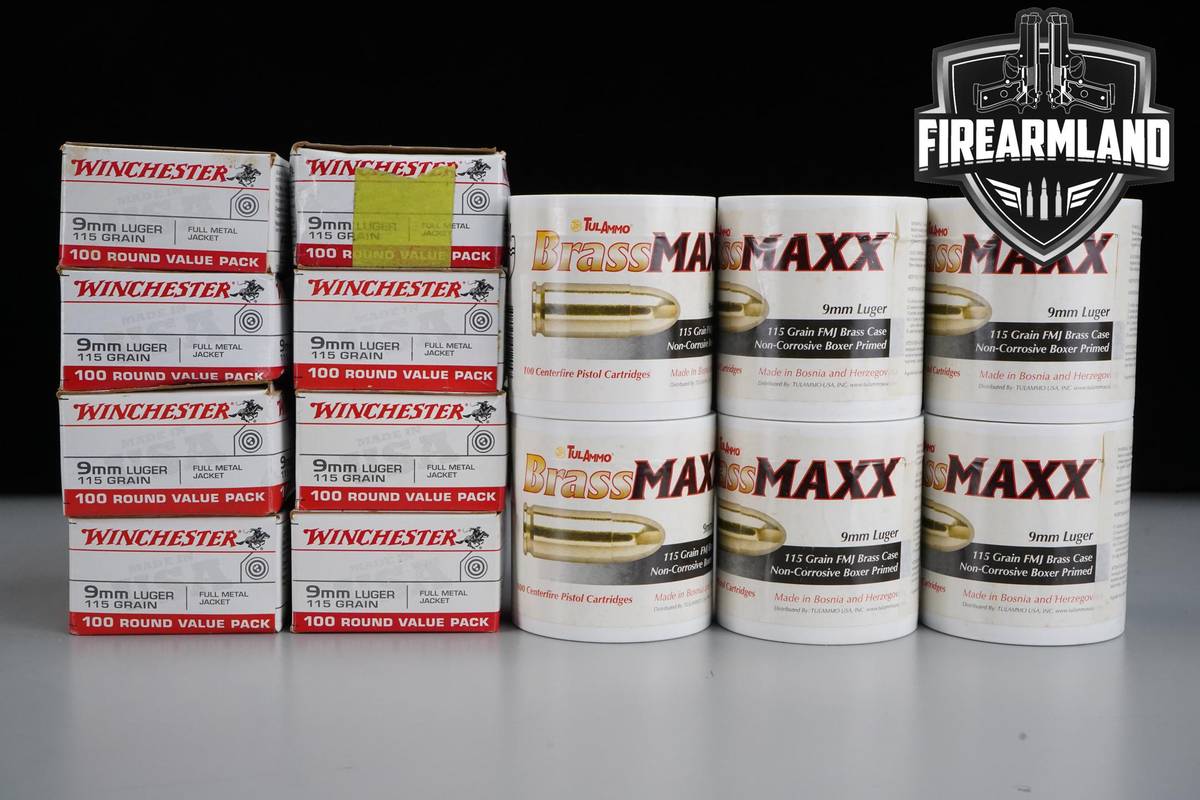 1400 RDS! 9mm Ammo 9-mm