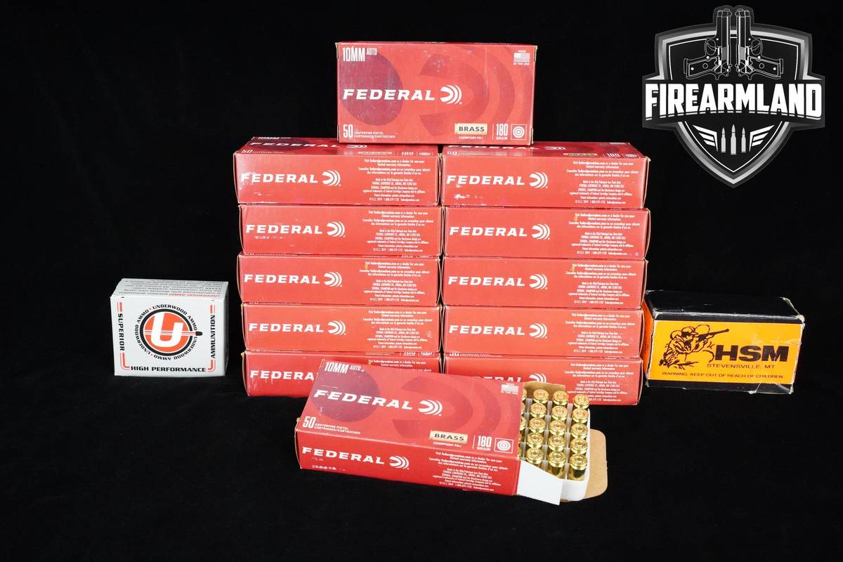 10mm Ammo 10mm Ammunition 670 ROUNDS
