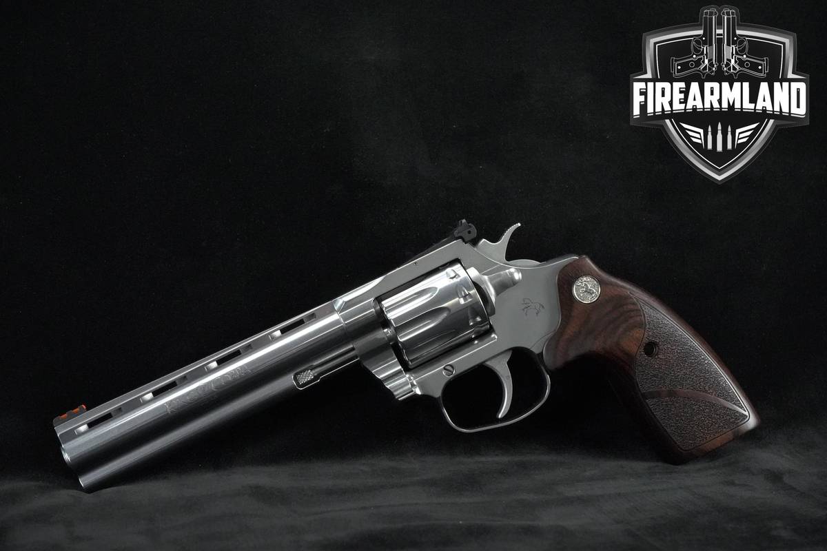 PLINKER Colt King Cobra 22LR 6" Stainless Colt King-Cobra +ORIG CASE