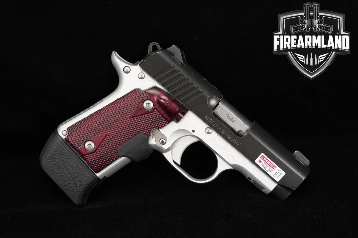 Kimber Micro 9 Crimson Carry 9mm 3.15" Compact Pistol +2 MAGS & ORIG BOX