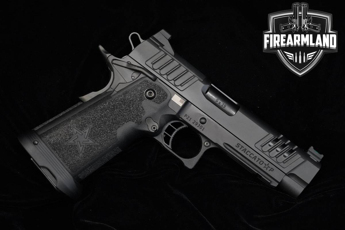 Staccato (STI) P DPO 2011 9mm 1911 4.4" Staccato 1911 2011 X Serrations