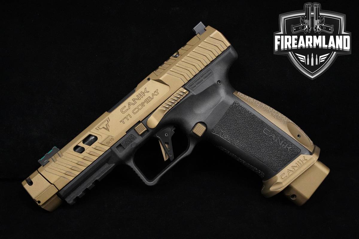 Canik TTI Combat 9mm Two-Tone Canik-TTI Combat +2 MAGS, ORIG CASE & HOLSTER