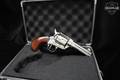 1999 A. Uberti 1873 Cattlemen Bird's head .45 Colt Polished Stainless in Very Good Condition Image 2
