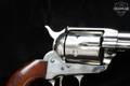1999 A. Uberti 1873 Cattlemen Bird's head .45 Colt Polished Stainless in Very Good Condition Image 3
