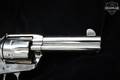 1999 A. Uberti 1873 Cattlemen Bird's head .45 Colt Polished Stainless in Very Good Condition Image 5
