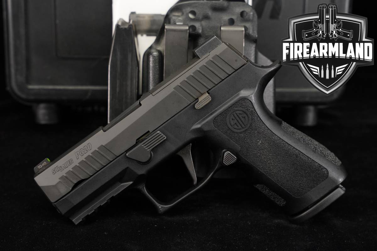 Sig Sauer P320 X-Series X-Compact 9mm Optics-Ready P 320 +2 MAGS, ORIG CASE