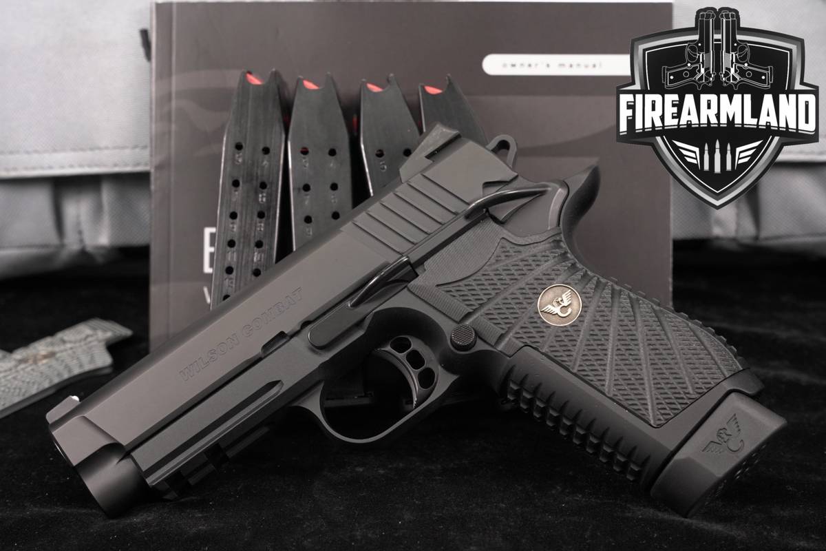 Wilson Combat WC eXperior Compact Double Stack 9mm 1911 +5 MAGS, ORIG CASE