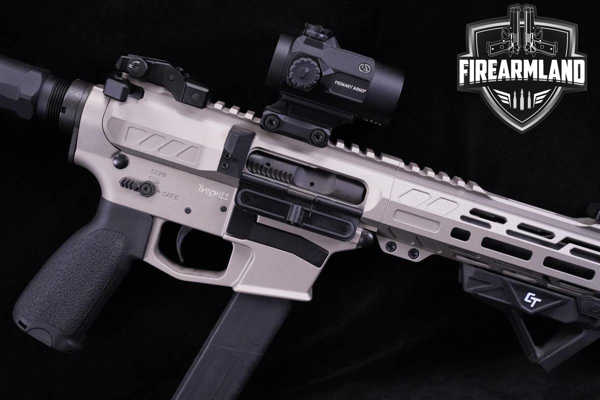 CMMG Banshee Mk10 10-mm 8" Two-Tone Black & Tan +PRIMARY ARMS OPTIC