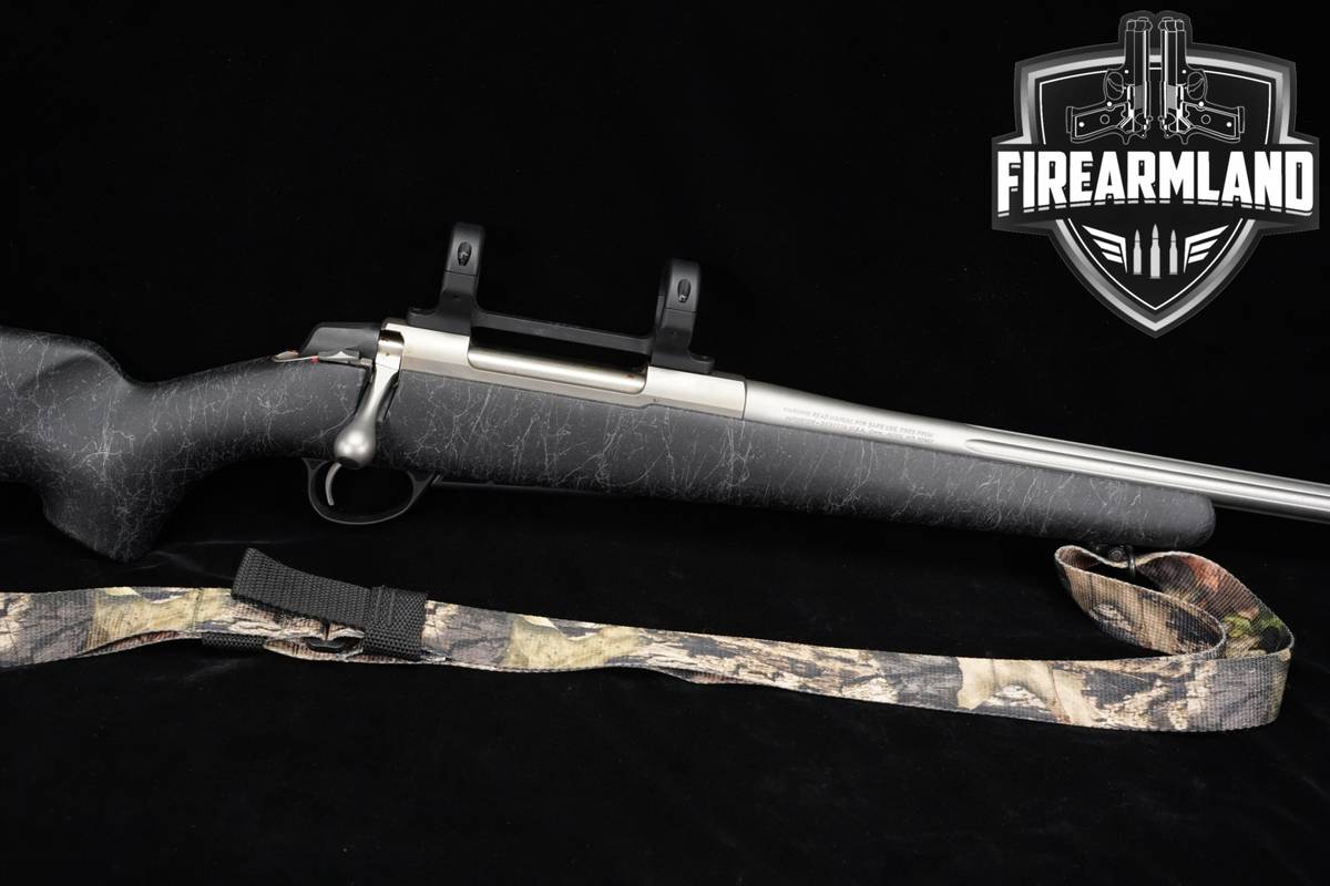 Sako A7 Synthetic Stainless, M Action 300 Win Magnum 24" +SCOPE RINGS