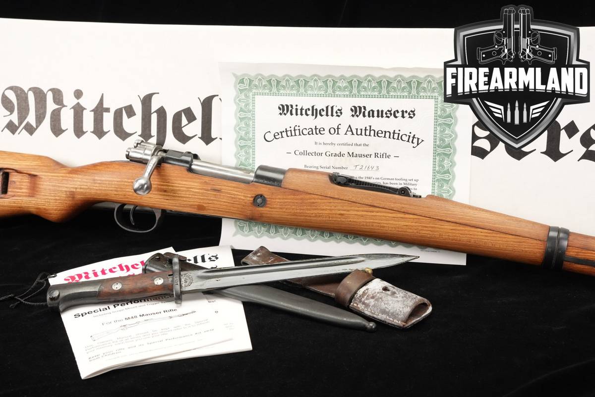 Mitchell's Mausers Collector Grade 8mm Mauser Zastava M48 +BAYONET, EXTRAS!