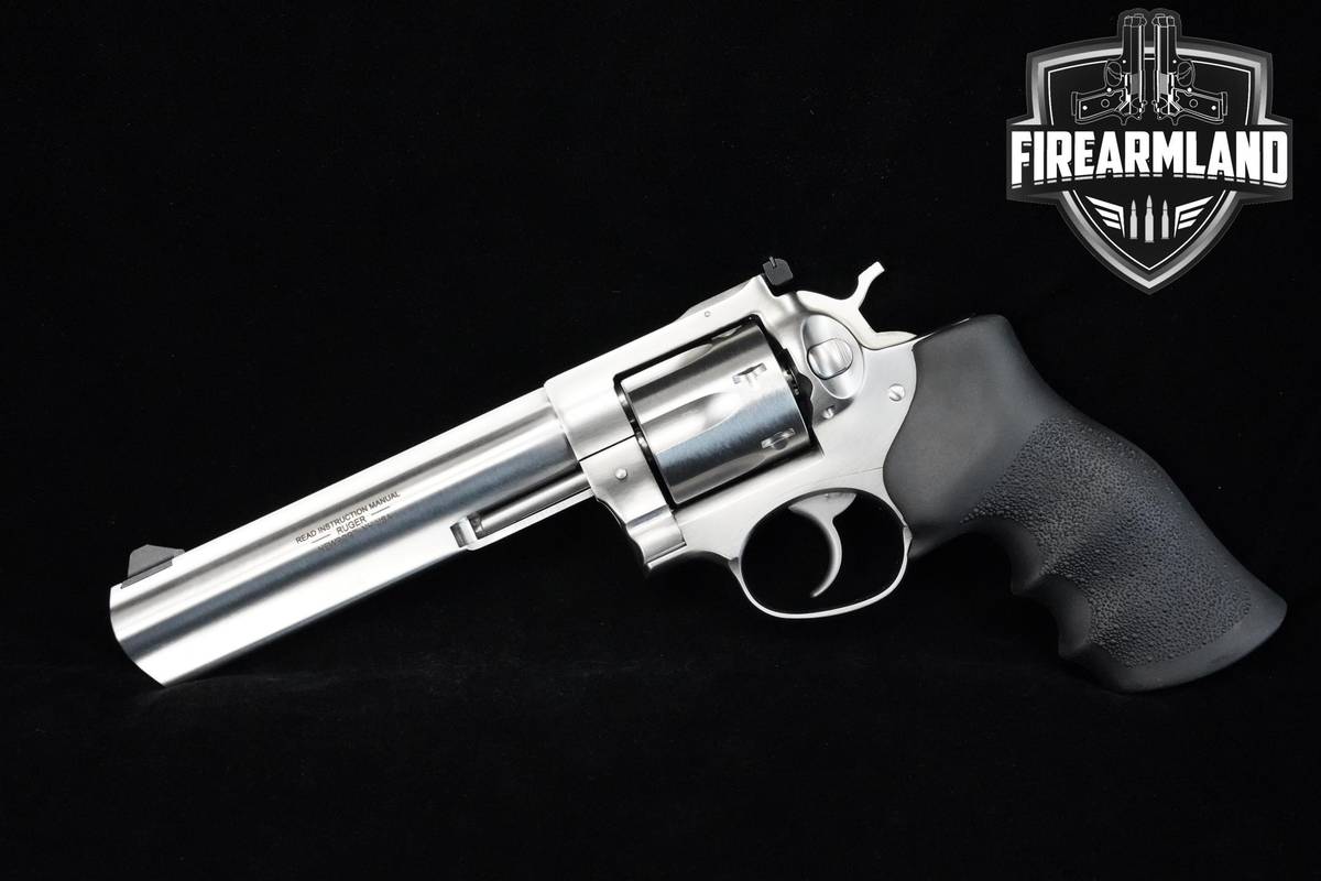 Sturm Ruger GP100 357-Magnum 6" Satin Stainless Ruger GP-100 +ORIG CASE