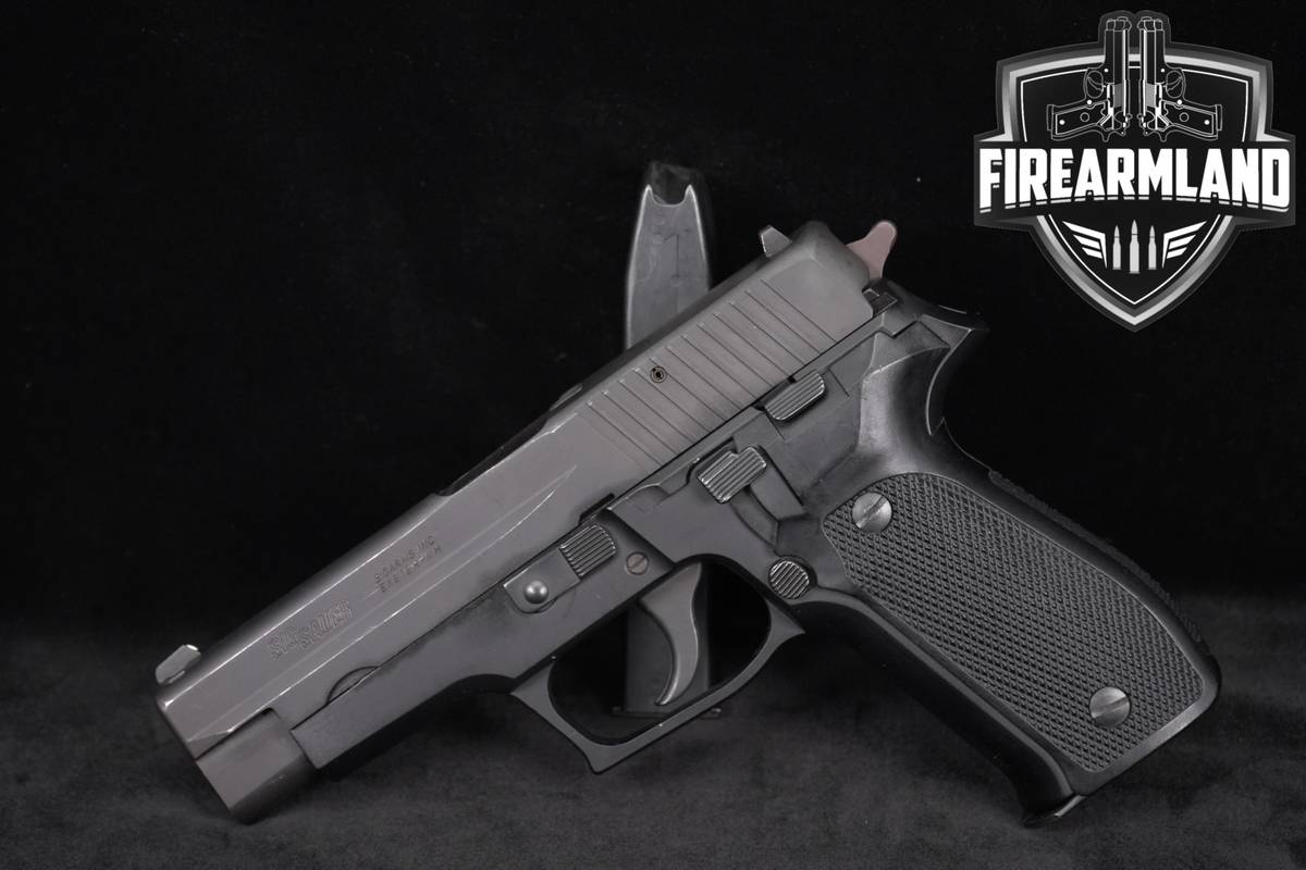 Sig Sauer P226 9mm 4.4" P 226 Pinned Breech Block GERMAN +2 MAGS