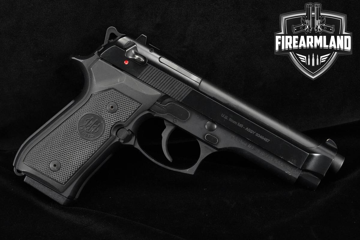 Beretta M9 9mm Black Bruniton Beretta 92 92FS +2 MAGS