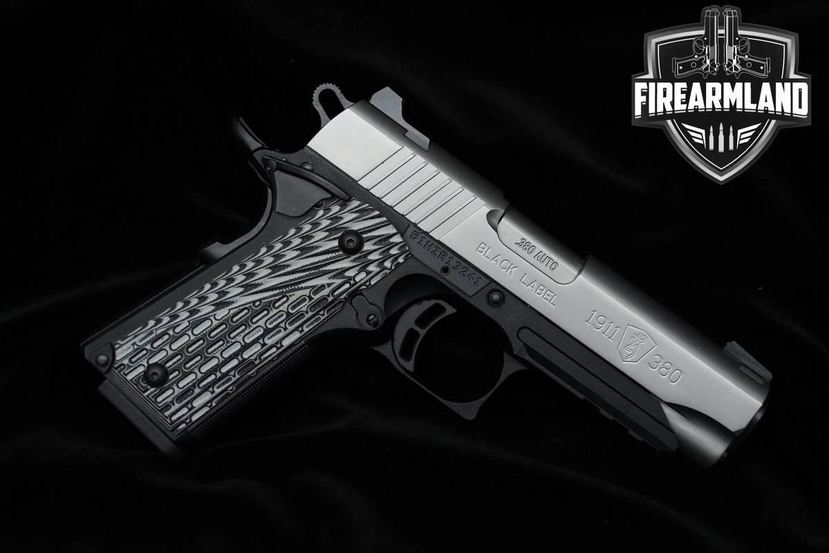 Browning 1911-380 Black Label Pro Stainless Compact 380 ACP 3.63" ORIG CASE