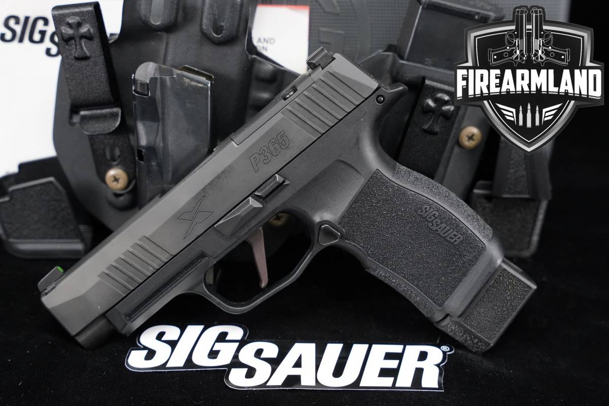 Sig Sauer P365 XL, X-Series 9mm 3.7" P-365 P365XL +3 MAGS & ORIG CASE