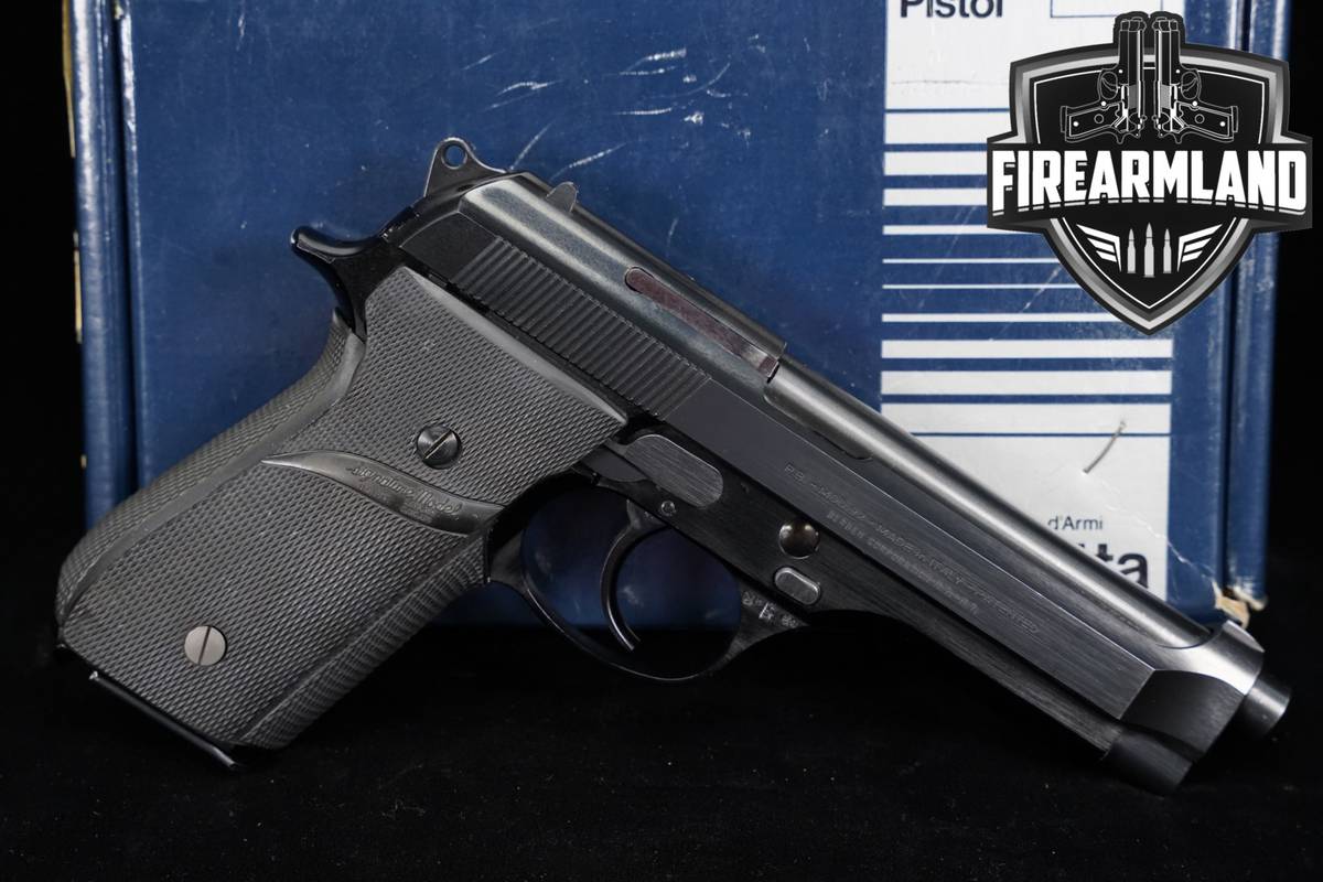 Beretta 92 First-Model 9mm 5" Blued +ORIG BOX