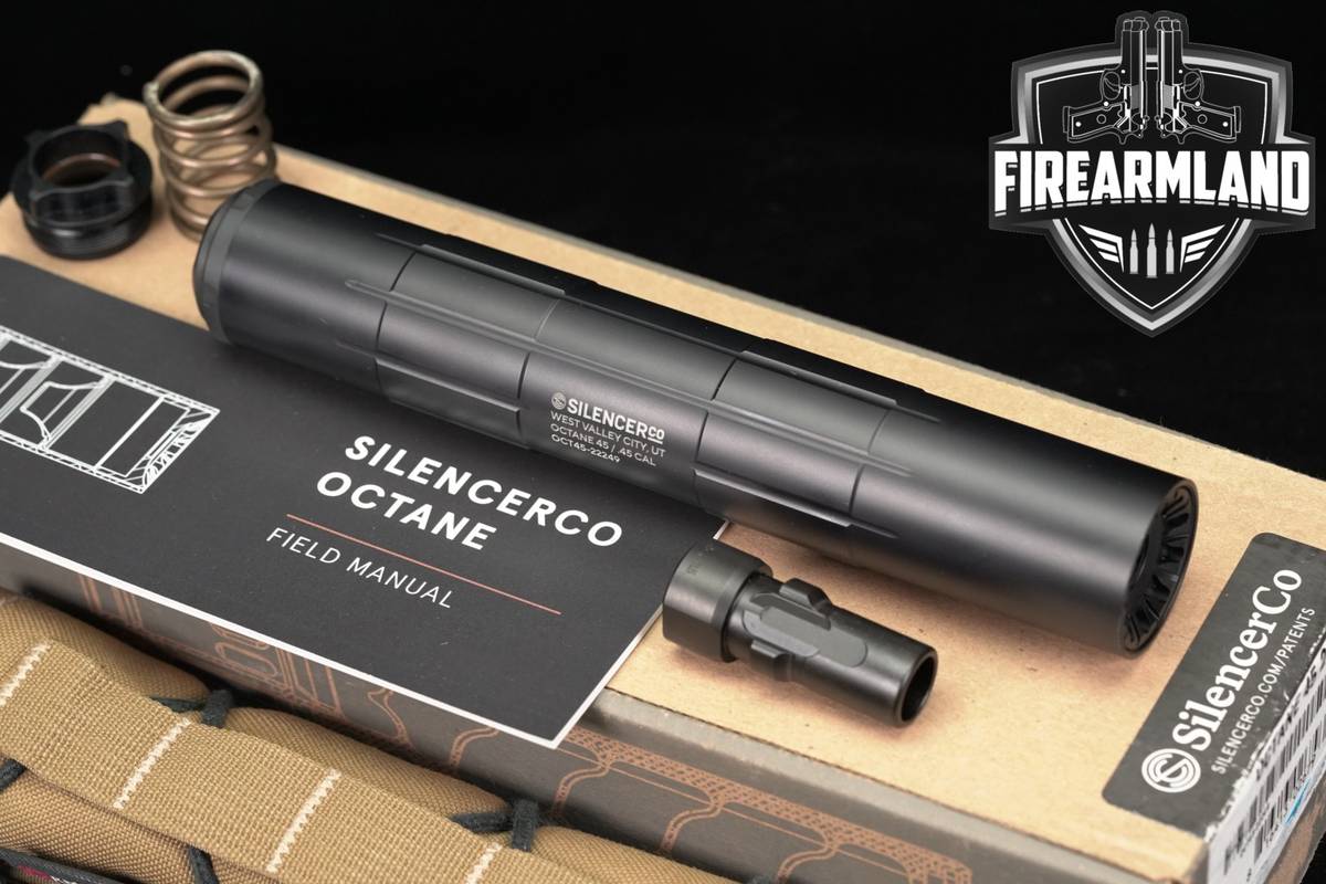 SilencerCo Octane 45 Suppressor Octane45 +BOX