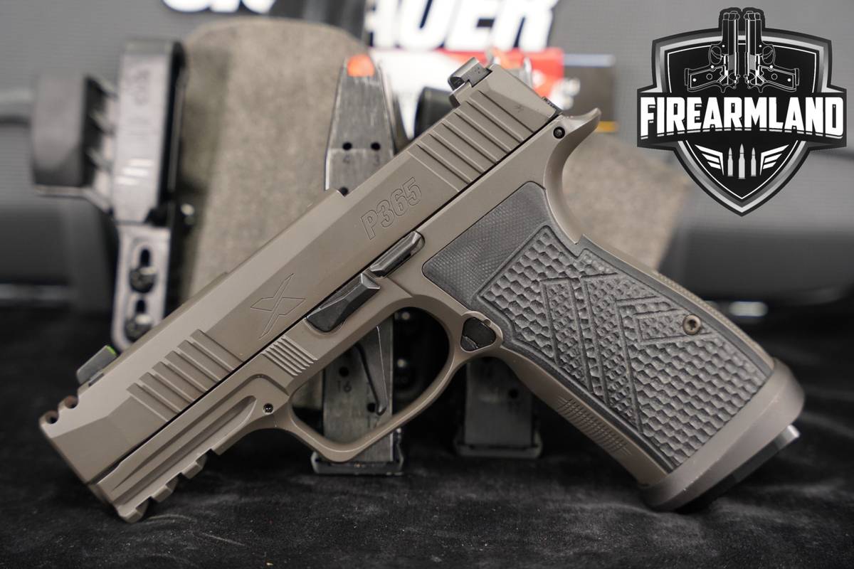 Sig Sauer P365 AXG Legion 9mm Optics-Ready P 365 COMP +3 MAGS, ORIG CASE