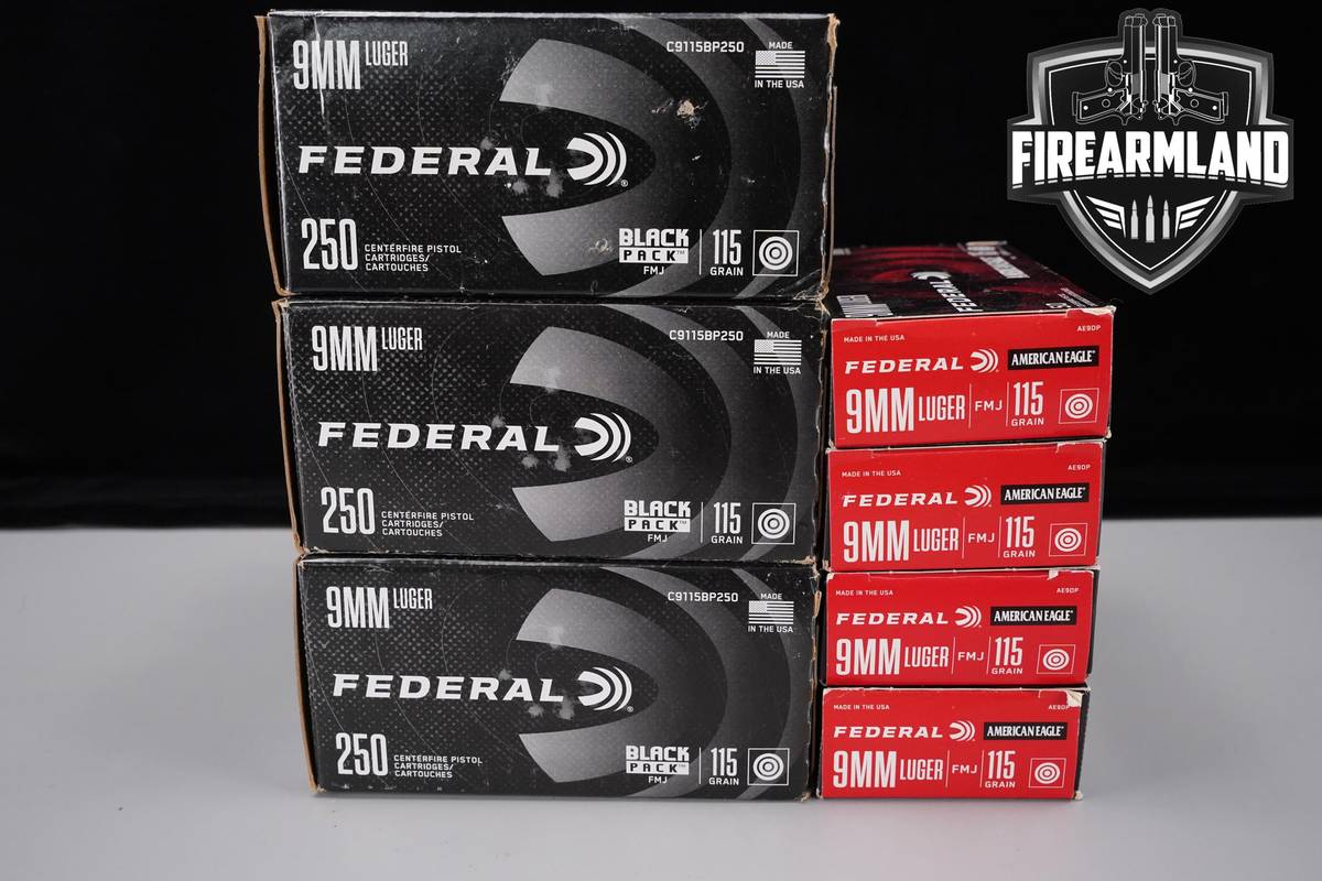 950 RDS! 9mm Ammo 9-mm