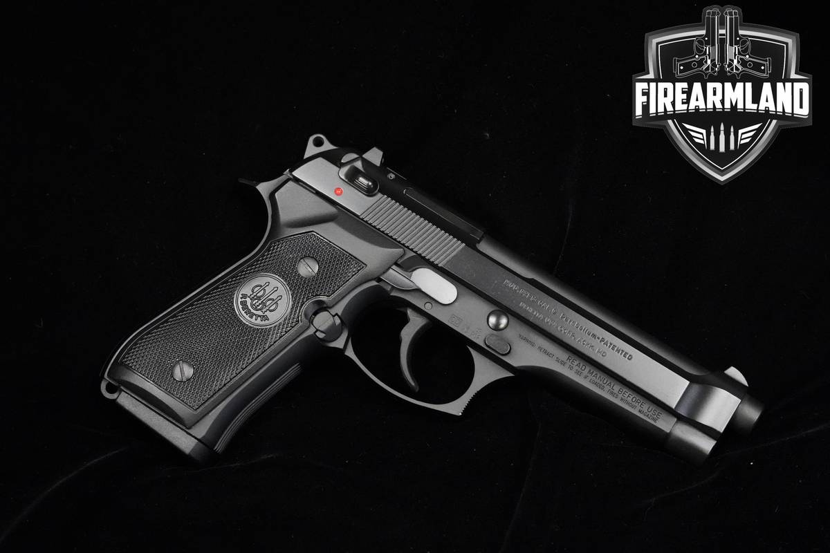 Beretta 92FS 9mm 4.9" Black Bruniton Beretta 92-FS M9 DA/SA