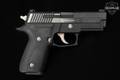Sig Sauer P229 Equinox Elite; Custom Works 9mm Luger Two-Tone Black & Brushed Stainless in Excellent Condition Image 5
