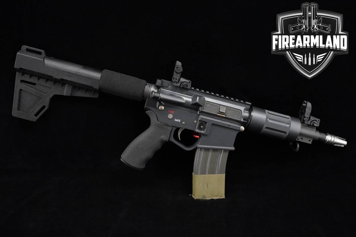 LIKE-NEW Fort Daniel FD-15R 5.56 NATO 7" AR15 Gray Fort-Daniel-FD-15R AR15
