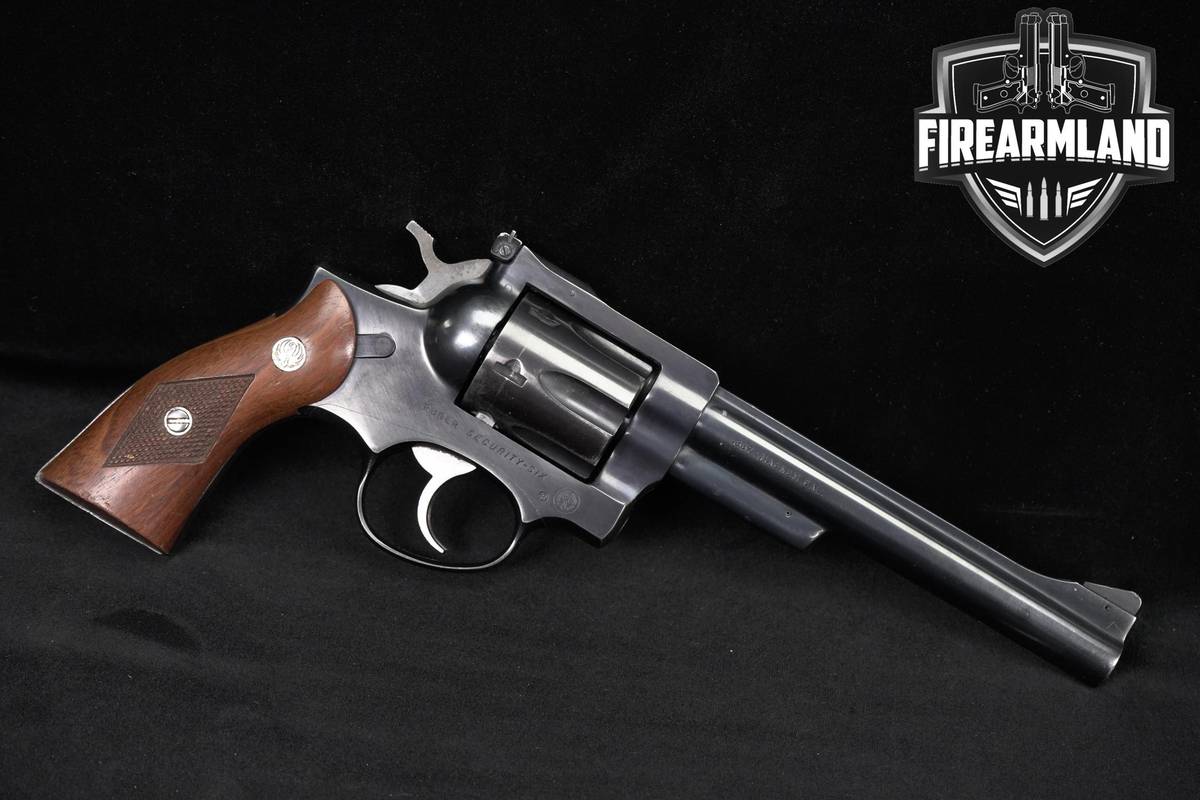 Ruger Security-Six 357 Magnum 6" Blued DA/SA Security6 Target Revolver