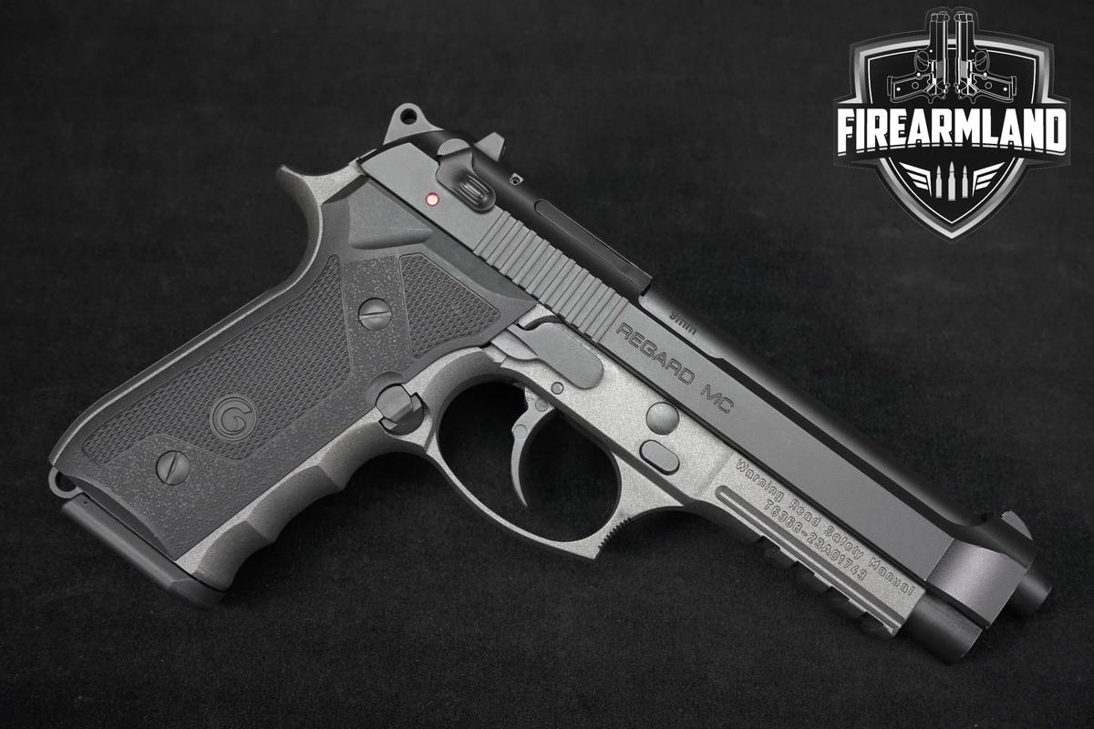 Girsan Regard MC 9mm 4.9" Two-Tone Black & Gray +ORIG CASE