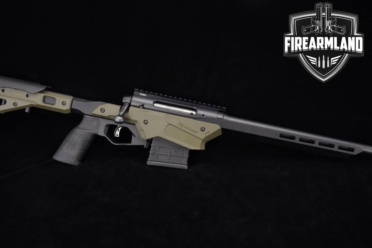 Savage Arms Axis II Precision 223 Rem 22" Matte Blue Savage Axis-II +2 MAGS