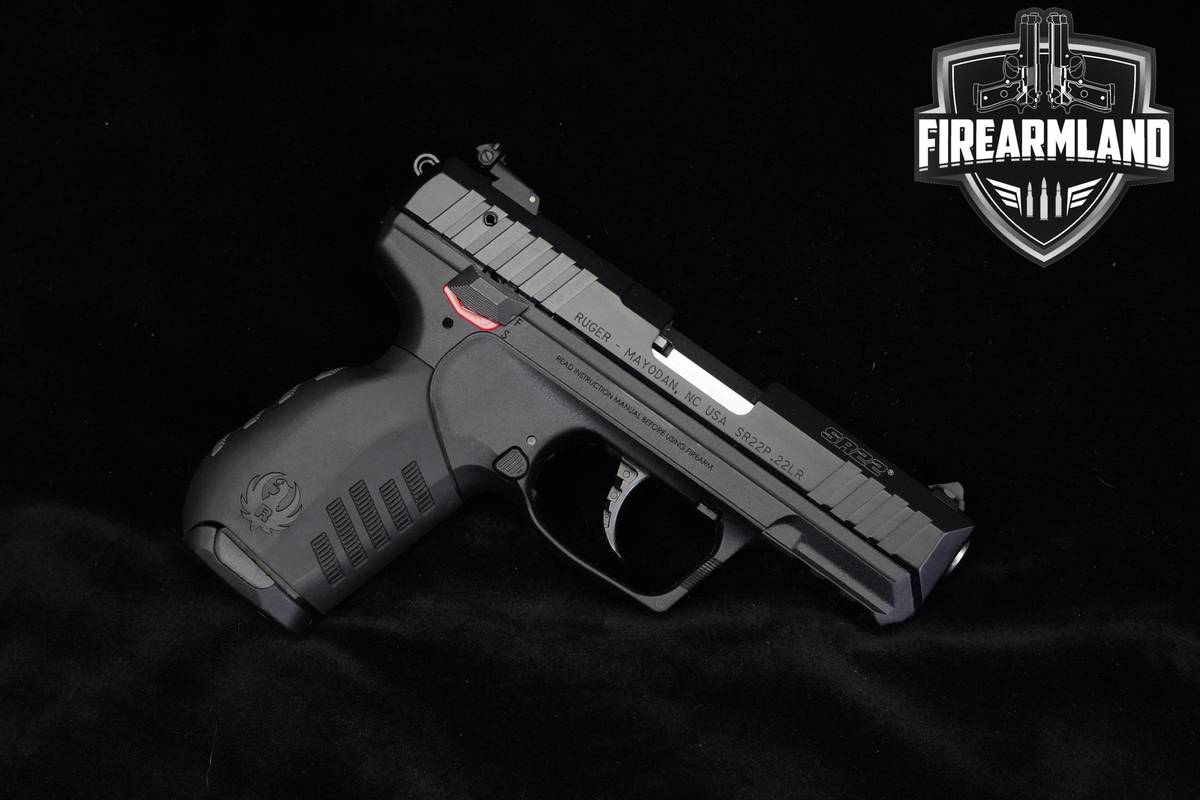 Ruger SR22 22LR Black Anodized Ruger-SR22 SR-22 +2 MAGS, ORIG BOX & HOLSTER