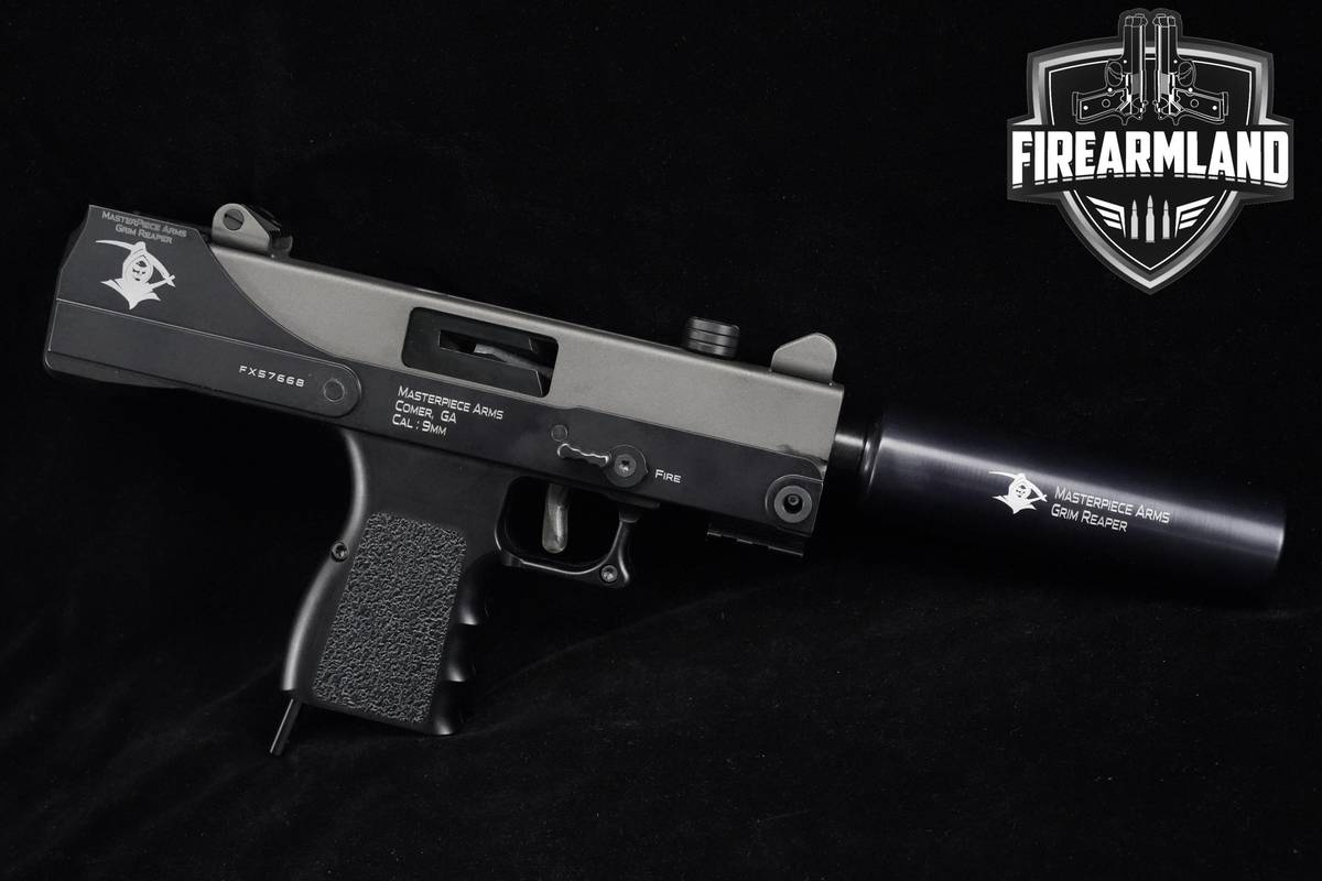 LIKE-NEW MasterPiece Arms MPA30T Defender GRIM REAPER 9mm 4.5"